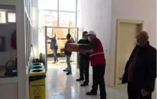 Tuncelili depremzedelere ısıtıcı ve hijyen paketi desteği