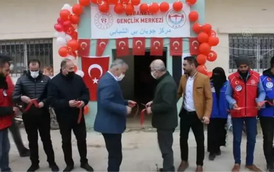 Son dakika: ÇOBANBEY - Gençlik ve Spor Bakanlığı, Suriye'nin Çobanbey beldesinde gençlik merkezi açtı