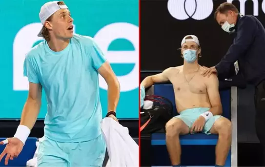 Hakemden izin alamayan Kanadalı tenisçi Shapovalov, tuvaletini şişeye yapmak istedi