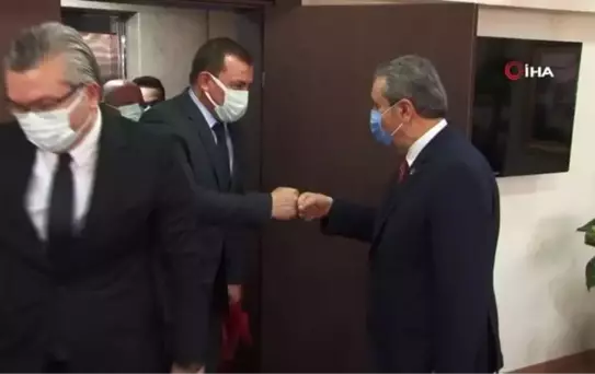 BBP Lideri Destici, Eskişehirspor'un yönetim heyetini ağırladı