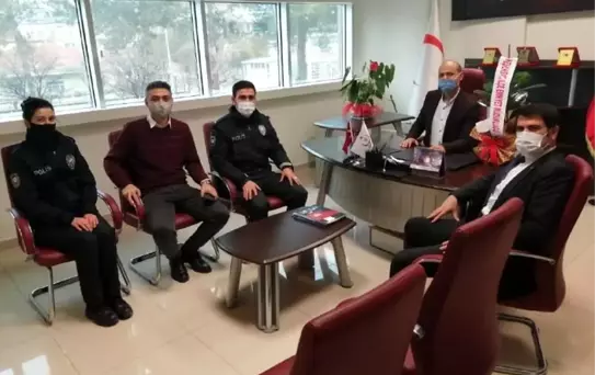 Son dakika haber: Yeşilhisar İlçe Emniyet Müdürlüğünden '14 Mart Tıp Bayramı' ziyareti