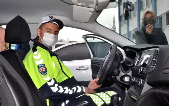 Polis olmak isteyen otizmli Yakup'un hayali gerçeğe dönüştü