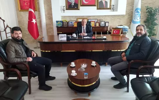 İHA Van Bölge Müdürü Akyüz'den Başkan Ensari'ye ziyaret