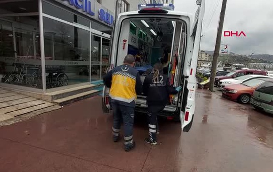 ZONGULDAK TERSANEDE İSKELEDEN DÜŞEN İŞÇİ YARALANDI