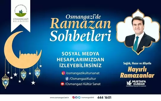 Osmangazi'de ramazan coşkusu evlere taşınıyor