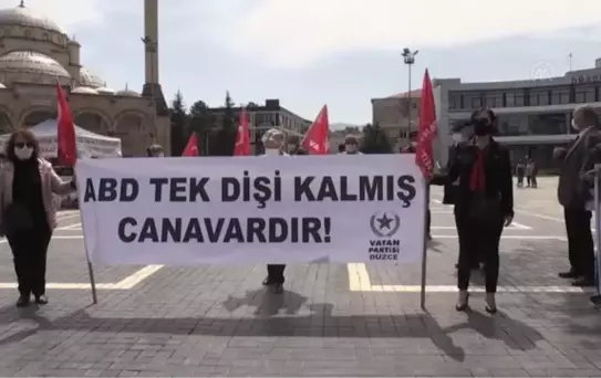 ABD Başkanı Biden'in 1915 olaylarını 'soykırım' olarak nitelemesi protesto edildi