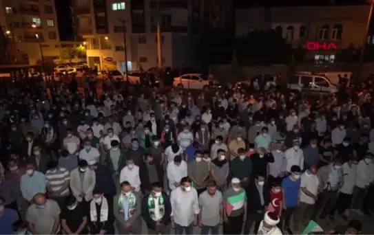 ŞANLIURFA SİVEREK'TE, İSRAİL PROTESTOSU