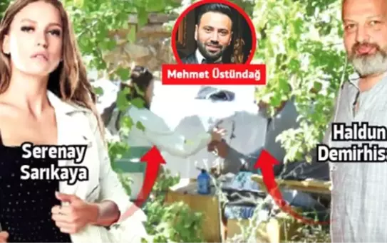 Serenay Sarıkaya ile Haldun Demirhisar tatile kaldığı yerden devam ediyor