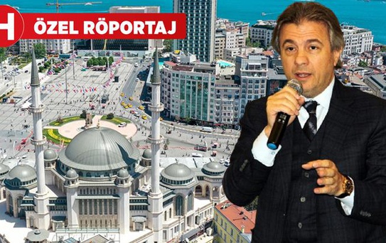 Ahmet Misbah Demircan ilk kez anlattı: Taksim Camii'ni yapan firmanın ailesi Rahmetli Özal'a 'Bu camiyi biz yapalım' demiş