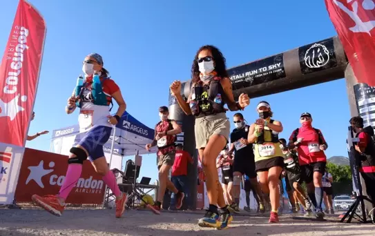 Tahtalı Run to Sky powered by Corendon Airlines'ta ilk birinciler belli oldu