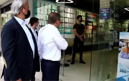 Gelecek Partisi Genel Başkanı Davutoğlu, parti teşkilatlarının açılışına katıldı