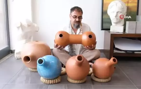 Afrika'daki İgbo kabilesinden esinlendi, 32 enstrüman icat etti