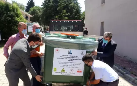 ÇANAKKALE'DE ZİRAİ İLAÇ AMBALAJ ATIKLARI KONTEYNERLERDE TOPLANACAK