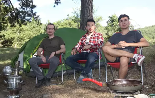 Karagöl Yaylası, kampçıları ağırlıyor