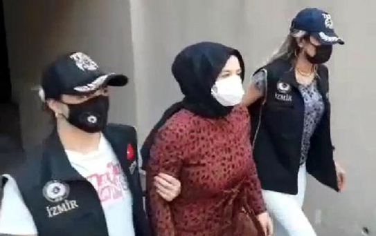 İzmir'de yakalanan FETÖ elebaşının akrabası Munise Gülen tutuklandı