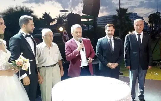 DTO Antalya Şube Başkanı Ahmet Çetin'in mutlu günü