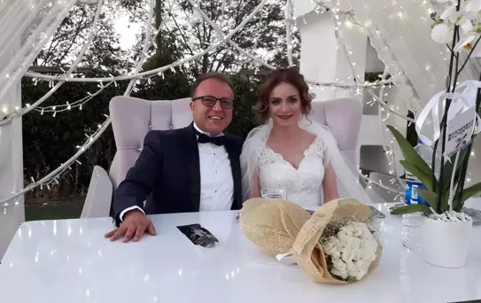 Ulaş Kaymakamı Cengiz Nayman'ın mutlu günü