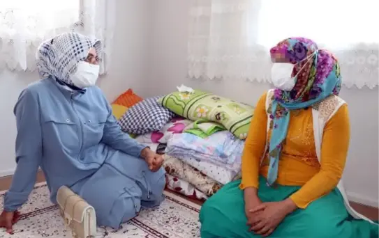 EŞİNDEN ŞİDDET GÖRÜP KAÇAN KADINA VALİNİN EŞİ SAHİP ÇIKTI