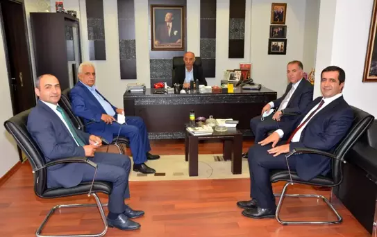 Ziraat Bankası yönetiminden Başkan Yücelik'e ziyaret