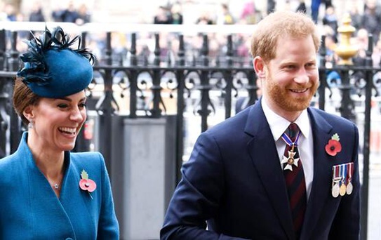 Kate, kayınbiraderi Harry'nin yerine geçiyor