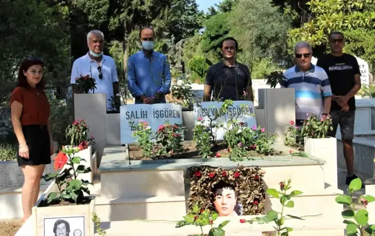 Nevvar İşgören kabri başında anıldı