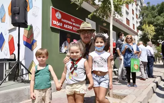 Karşıyaka'ya Yaşar Aksoy kitaplığı