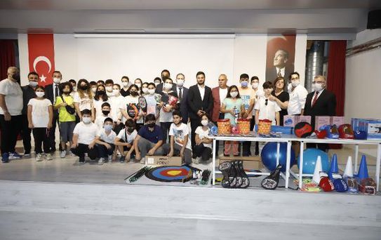 Bakanlıktan öğrencilere sportif destek