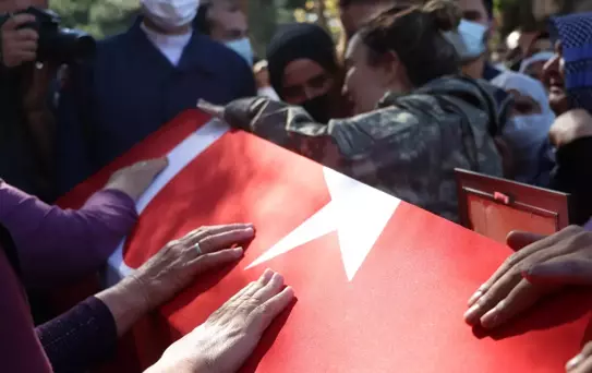 Şehit Piyade Uzman Çavuş Mücahit Sınırtepe, Kayseri'de son yolculuğuna uğurlandı