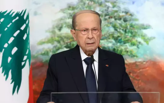 Son dakika: Lübnan Cumhurbaşkanı Avn, İsrail'in, Lübnan'la ihtilaflı olduğu deniz alanındaki gaz arama çalışmalarını kınadı
