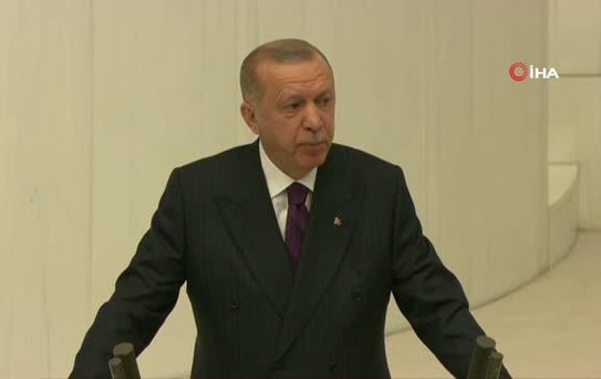 Cumhurbaşkanı Erdoğan, TBMM 27. dönem 5. yasama yılı açılış konuşmasını yaptı
