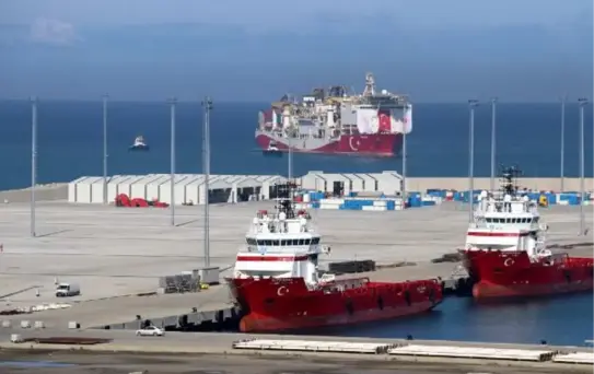 YAVUZ SONDAJ GEMİSİ KARADENİZ'DE