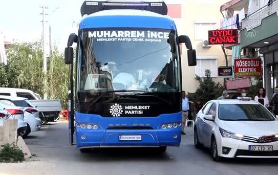 Memleket Partisi Genel Başkanı İnce, ziyaretlerine Serik'te devam etti