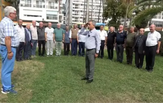 40 YILLIK ASKERLİK ARKADAŞLARI, SABAH İÇTİMASINDA