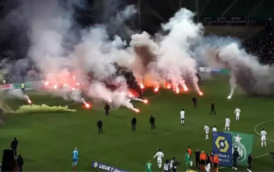 Savaş çıksa bu kadar olur! Avrupa'nın göbeğinde taraftarlar zıvanadan çıktı