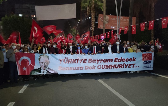 Adana, Hatay ve Osmaniye'de 29 Ekim Cumhuriyet Bayramı dolayısıyla resepsiyon verildi