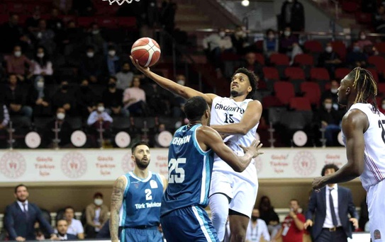 ING Basketbol Süper Ligi: Gaziantep Basketbol: 83 - T. Telekom: 72