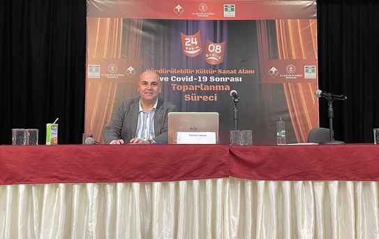 Oyuncu Nedim Saban, 'İstanbul'un Özel Tiyatroları' başlıklı etkinlikte konuştu Açıklaması