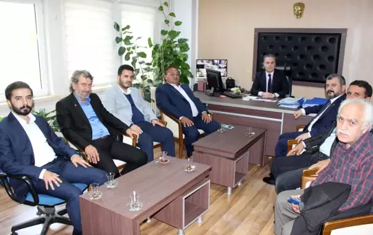 Saadet Partisi heyeti Anamur'u ziyaret etti