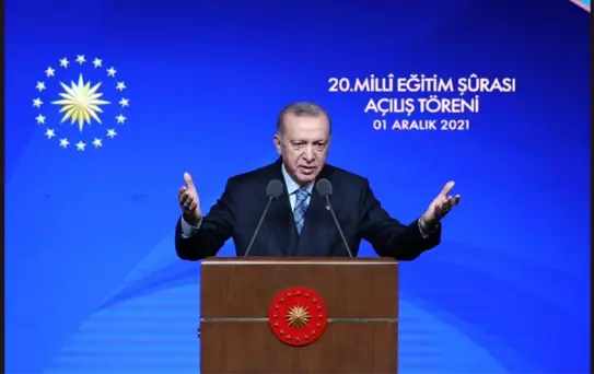 Cumhurbaşkanı Erdoğan: Eğitim şûrası, güçlü eğitim, güçlü Türkiye mücadelemizde bizlere rehberlik edecek