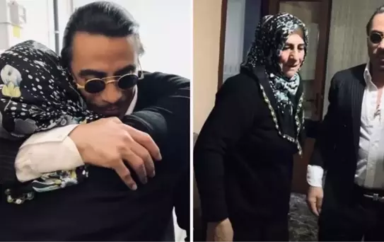 2 yıl sonra annesini ziyarete giden Nusret'e tepki yağdı