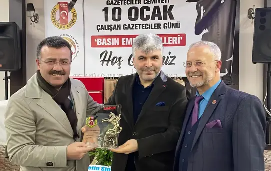 Samsun'da 'Basın Emek Ödülleri' programı düzenlendi