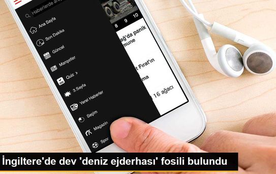 İngiltere'de dev 'deniz ejderhası' fosili bulundu