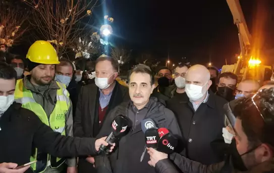 Bakan Dönmez, Isparta'da çalışmaları yerinde inceledi
