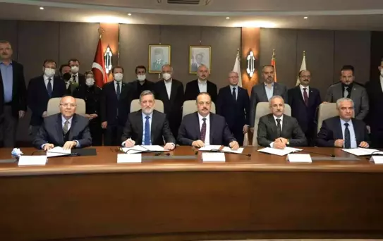 TEKNOSAB otoyol bağlantı kavşağı için imzalar atıldı