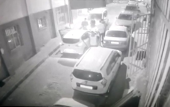 Kağıthane'de uygulamadan kaçan şahıs yakalandı: Şahsın kaçtığı anlar kamerada