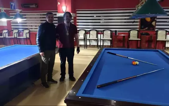 Köroğlu 3 bant bilardo turnuvası düzenlendi