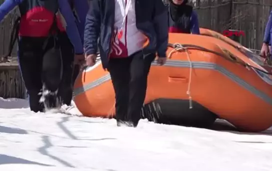 BOTAN ÇAYI'NDA TÜRKİYE ŞAMPİYONASINA HAZIRLANIYORLAR