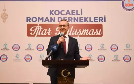 Kocaeli'de Dünya Romanlar Günü dolayısıyla iftar programı düzenlendi