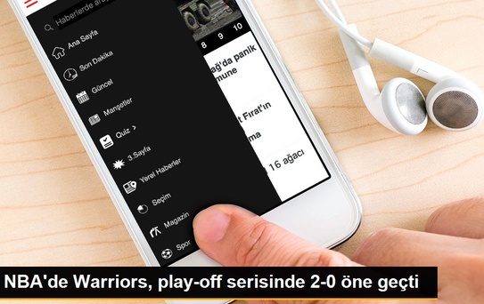 NBA'de Warriors, play-off serisinde 2-0 öne geçti
