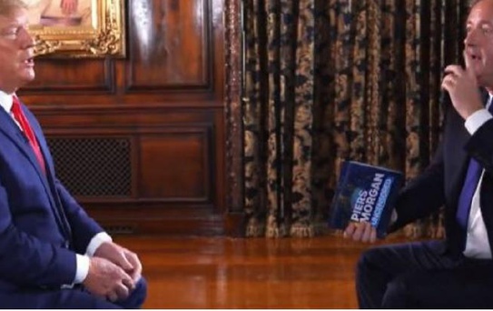 Trump, önce sunucuya 'Aptal' dedi, sonra da yayını terk etti